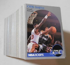 1990-91 NBA HOOPS BASKETBALL YOU PICK YOUR CARD NM-MT #'s 221-440 (item#N45)