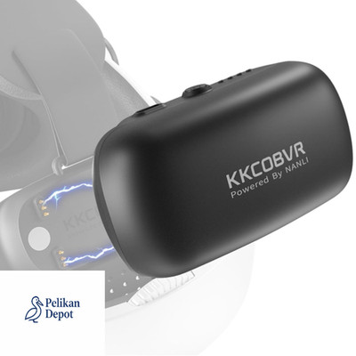VR-Batterie 10000mAh Kopfgurt Quest 3 Kompatibel