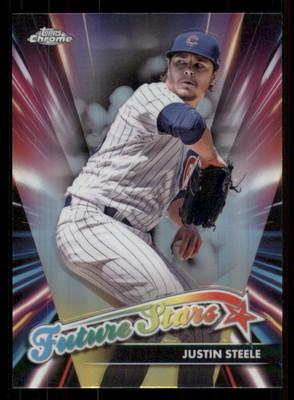 Justin Steele 2024 Topps Chrome #FS-8 Future Stars Chicago Cubs