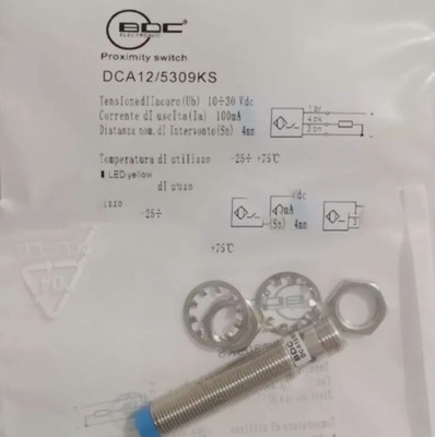 1pc new for BDC Proximity Switch Sensor DCA12/5309KS 10-30VDC 100mA