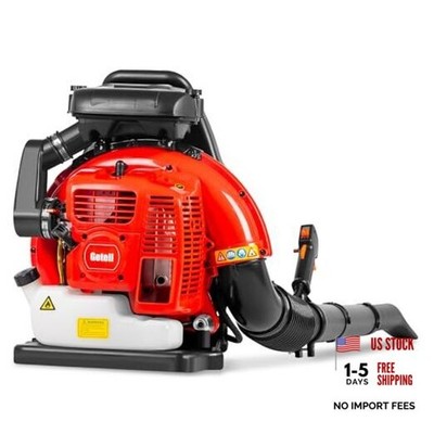 Professional Gas Powered Backpack Leaf Blower   2-Stroke High-Performance