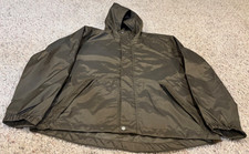 Carhartt Storm Defender Lighweight Rain Jacket Green OJ3510-M Mens Size Large