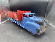 Vintage 1930s/40s Pressed Steel Dump Truck All Original  Marx Wyandotte 20  