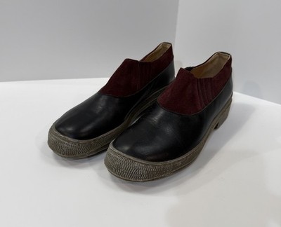 Giraudon  Classic 6885 Women's Leather Slip On Lug  Shoes  38 US 7.5-8