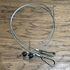 Set of 2 Bowflex 41" Cables w/ Clips OEM Xtreme Xceed Power Pro FREE SHIPPING