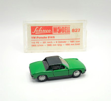 Schuco VW Porsche 914/6 Rennversion Made in Germany 1:66 Green Vintage Diecast