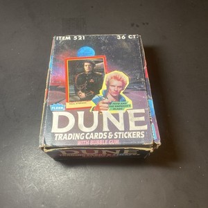 1984 Dune Vintage Trading Cards Box Fleer Estate Sale Find Mystery Sale. See Pic