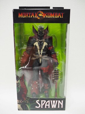  McFarlane Toys Mortal Kombat Action Figure: SPAWN (w/ Mace Variant)