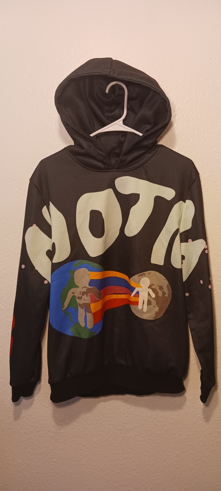 Sudadera con capucha Kid Cudi Man On The Moon MOTM III - I Am Curious talla M negra