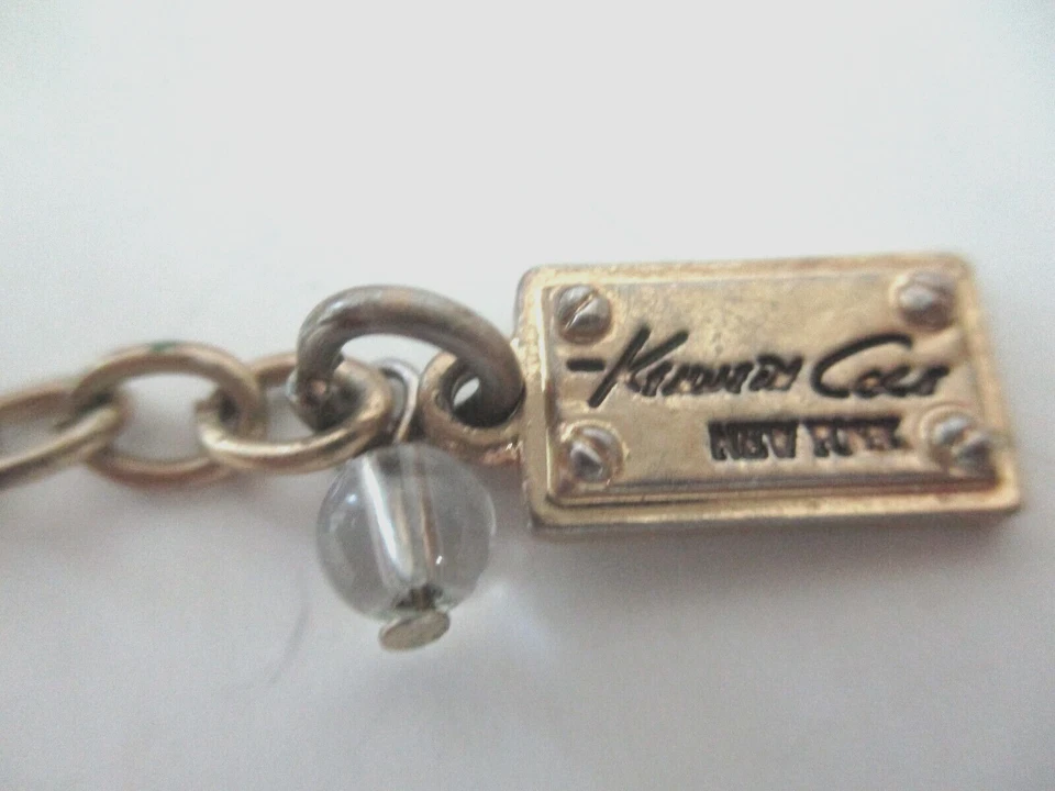Colar de colar de strass vintage Kenneth Cole com etiqueta pendurada - Imagem 4 de 4