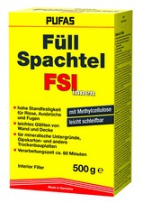 Pufas - szpachla wypełniająca - FSI wewnątrz - różne rozmiary