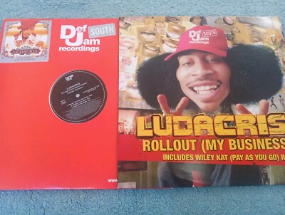 Ludacris 12'' Vinyl Promo Collection 2 Discs 10 Mixes Rollout Red Light District 