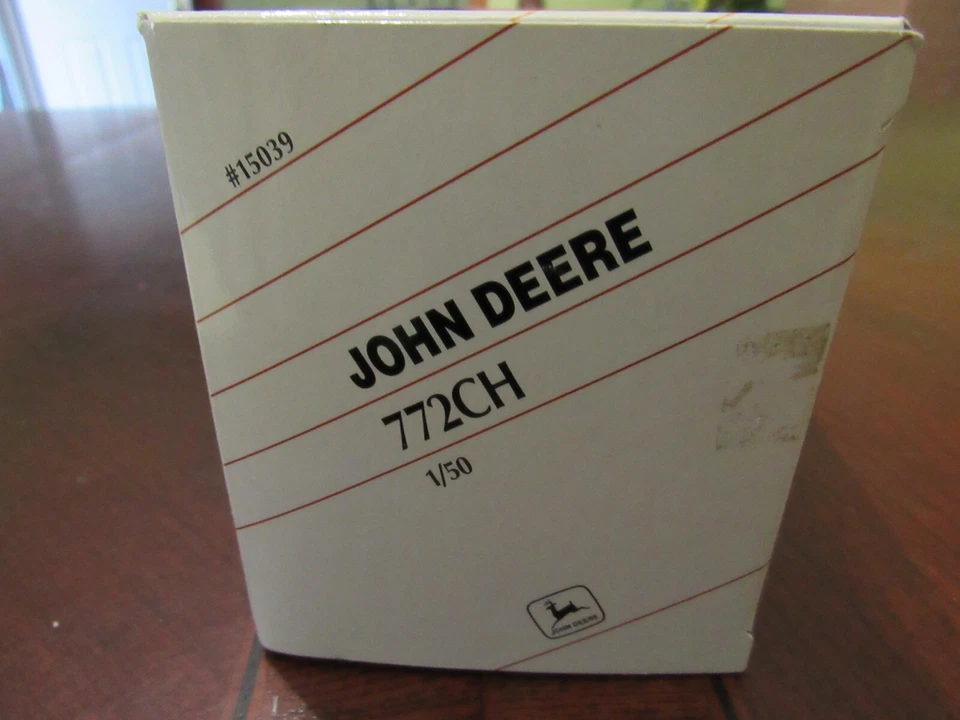 NIIFICADORA ERTL 1/50 JOHN DEERE 772 CANALES - NUEVA EN CAJA - NUNCA EXPUESTA Foto 4 de 4
