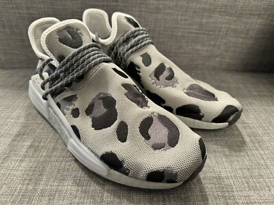 Adidas Original Hu NMD Animal Print Ash- Cheetah Print x Pharrell Williams adidas Originals and Pharrell Introduce a New Colorway with  main image 3