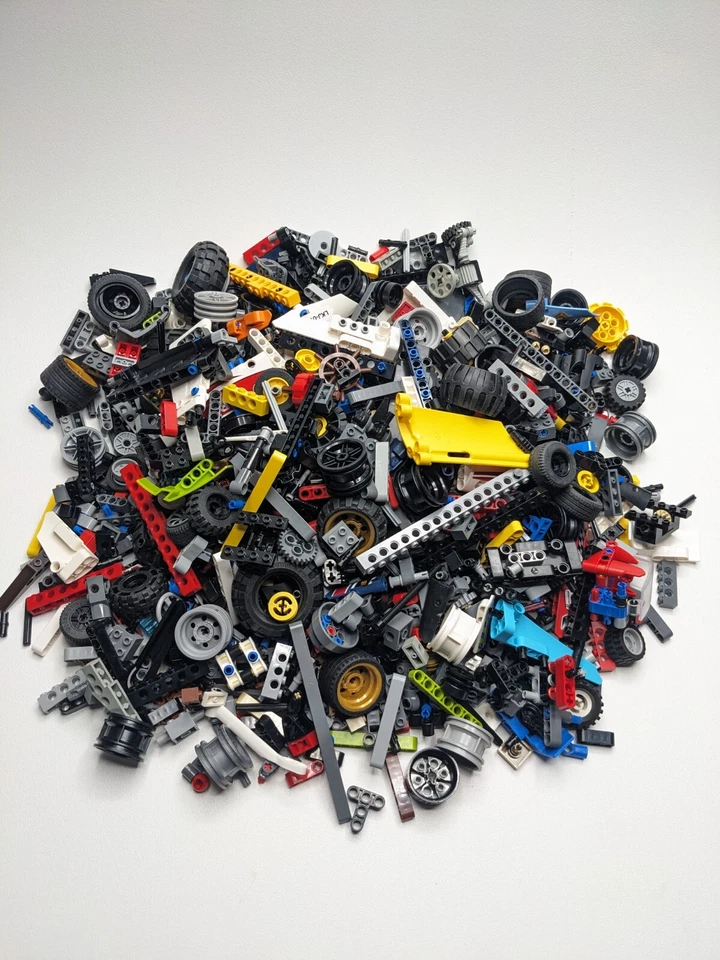 5 lbs LEGO TECHNIC Lot Bricks Pins Axles Connectors Beams Liftarm Mindstorms NXT - Image 2 of 4