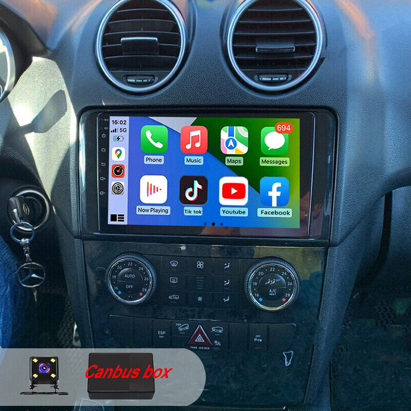 FOR MERCEDES BENZ ML-W164 GL-X164 APPLE CARPLAY CAR RADIO FOR MERCEDES BENZ ML-W164 GL-X164 APPLE CARPLAY CAR RADIO