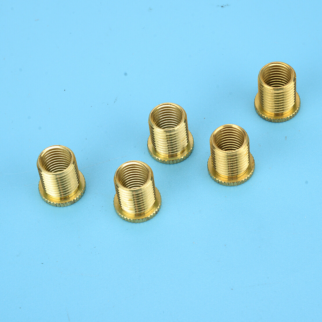 5Pcs M10x1.25 Aluminum Gear Knob Thread Insert Nuts Adapters | eBay