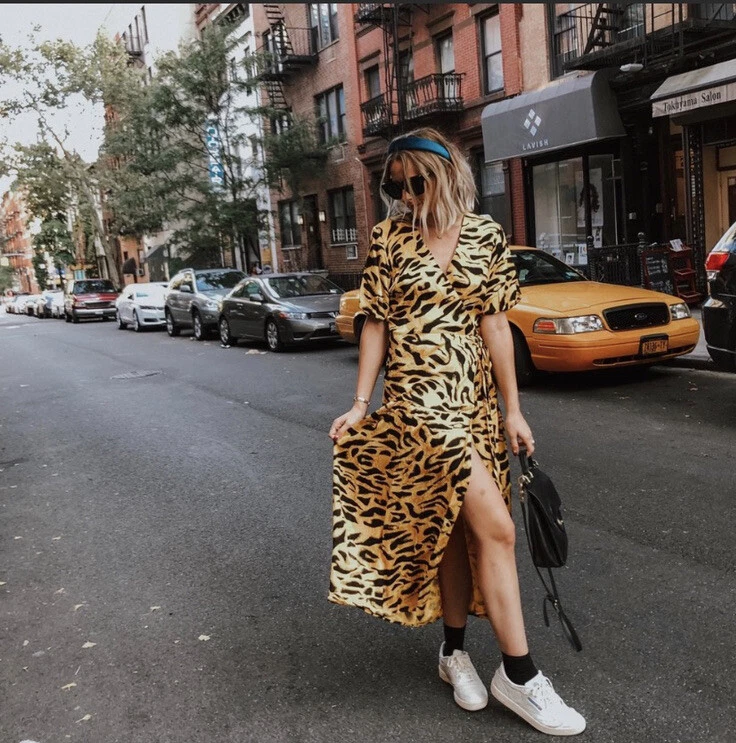 Zebra print on sale topshop dress