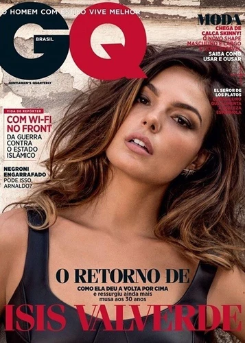 GQ Brazil Magazine - Isis Valverde - March 2017