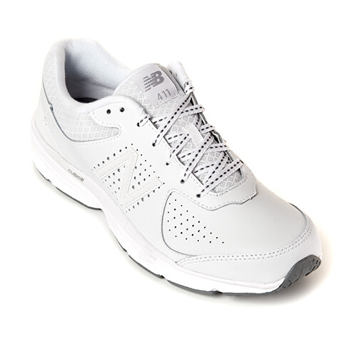 New Balance 411 Cush Walking Shoes 411WT2 (White, 12, 2E) | eBay