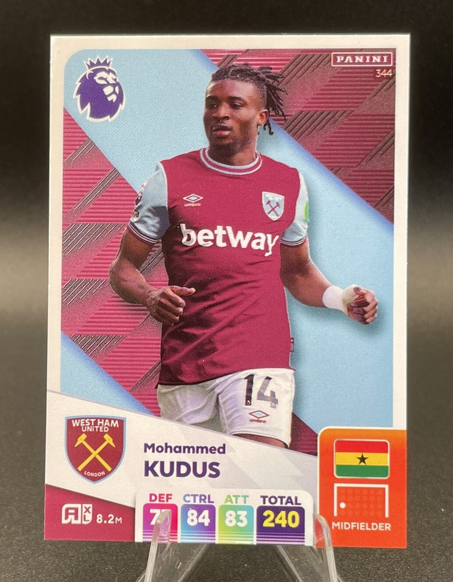 24-25シーズン クドゥス 24-25シーズン クドゥス Mohammed Kudus Panini 2024/2025 Adrenalyn