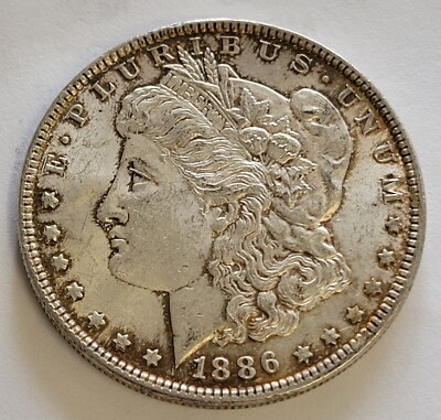 1886 $1 Morgan Silver Dollar CH BU *NICE & ORIGINAL* | eBay