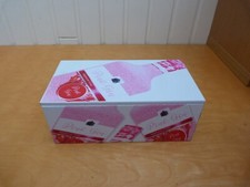 pink Gin Funky Wooden Lidded Lined Storage Box L26cm H10cm D14cm