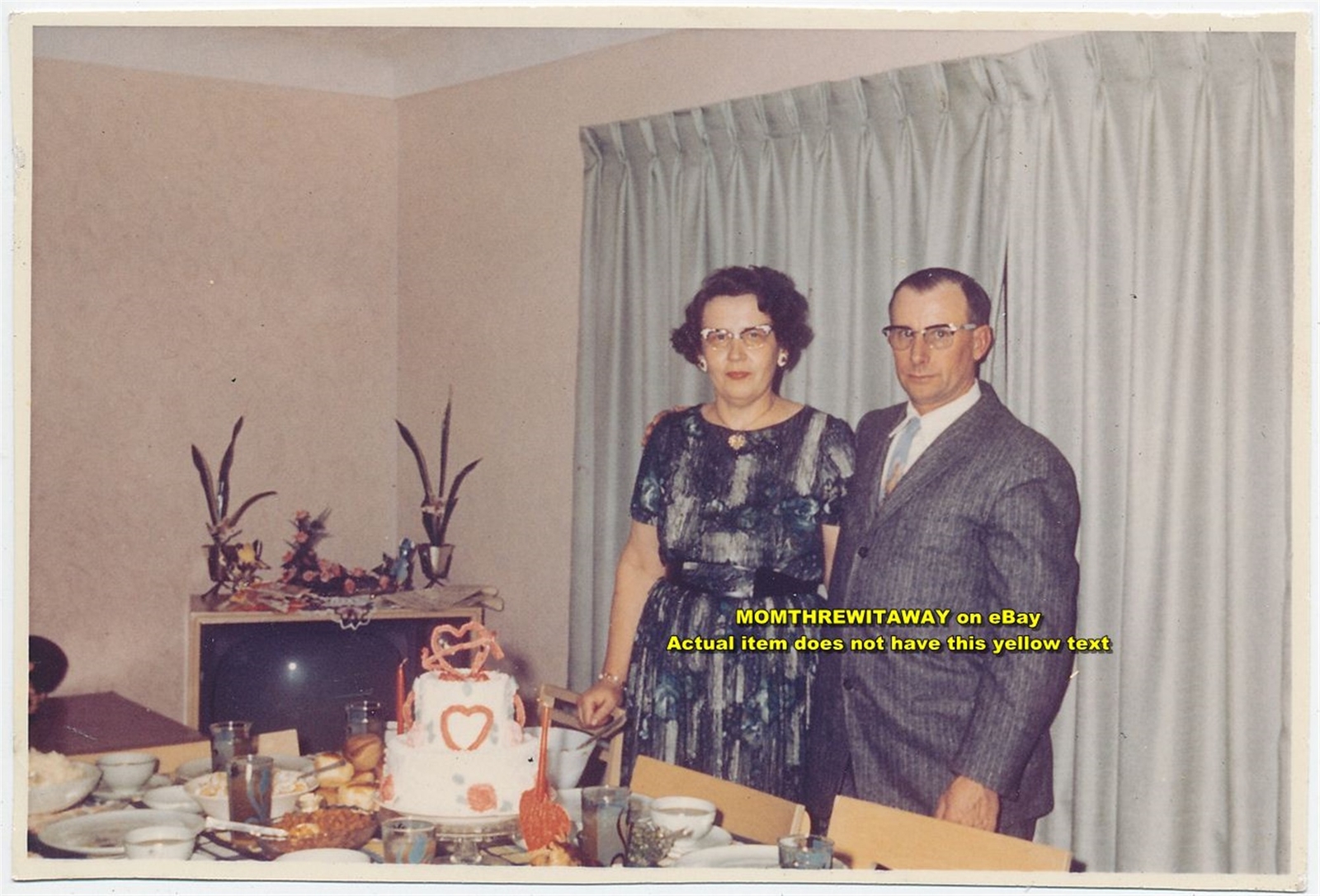 c1962 Photo Merle & Ferne Mollenhauer Anniversary Iowa