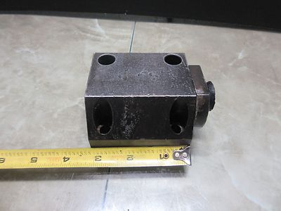 DAEWOO 12L 12 L CNC LATHE TURRET TOOL POSITIONS ALIGNMENT HOLDER BLOCK