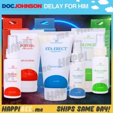 Doc Johnson Endurance Delay Spray OR Delay Cream Bottle🍯