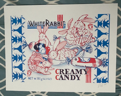 2023 Chinese New Year of the WHITE RABBIT Candy AUTOGRAPHED Art ...