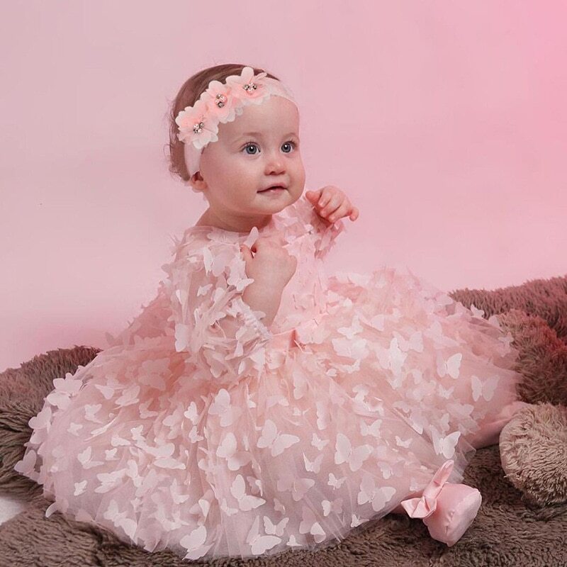 Newborn Party Little Princess Baby Dress Christmas Birthday Gift