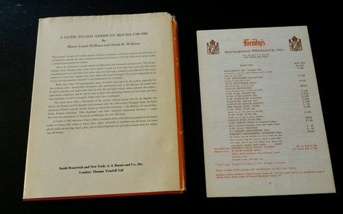 Lot of Wallace Nutting Book FURNITURE TREASURY 1933 Antique paper article 1984 - Picture 12 of 12