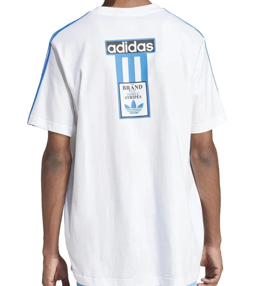 MEN'S ADIDAS ORIGINALS 3 STRIPES TEE SHIRT SIZE 2XL \#IC9334