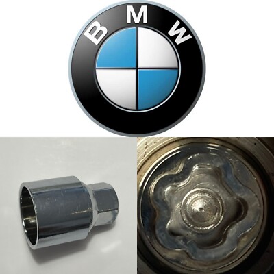 BMW VERRIEGELUNG RADMUTTER SCHRAUBENSCHLÜSSEL/HAUPTSCHLÜSSEL 046