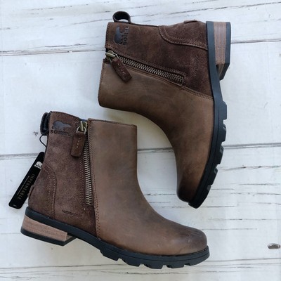 sorel emelie zip bootie