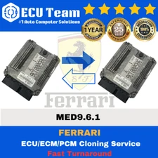 Ferrari ECU Cloning Service Engine Computer Programming ECM MED9.6.1 0261S02568