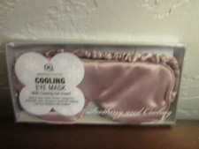 Aroma Home Cooling Eye Mask with Cooing Gel Insert, Light Plum