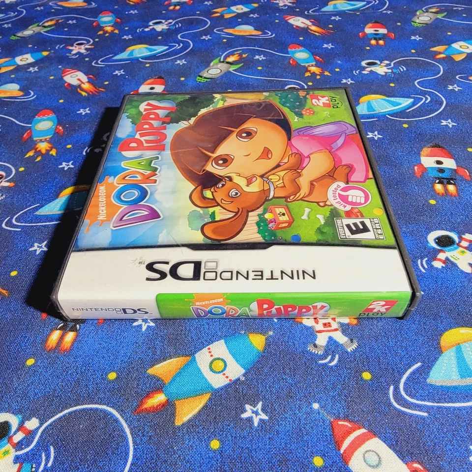 Dora Puppy Nintendo DS 2009 Complete Nickelodeon Kid Tested Game - Image 4 of 4