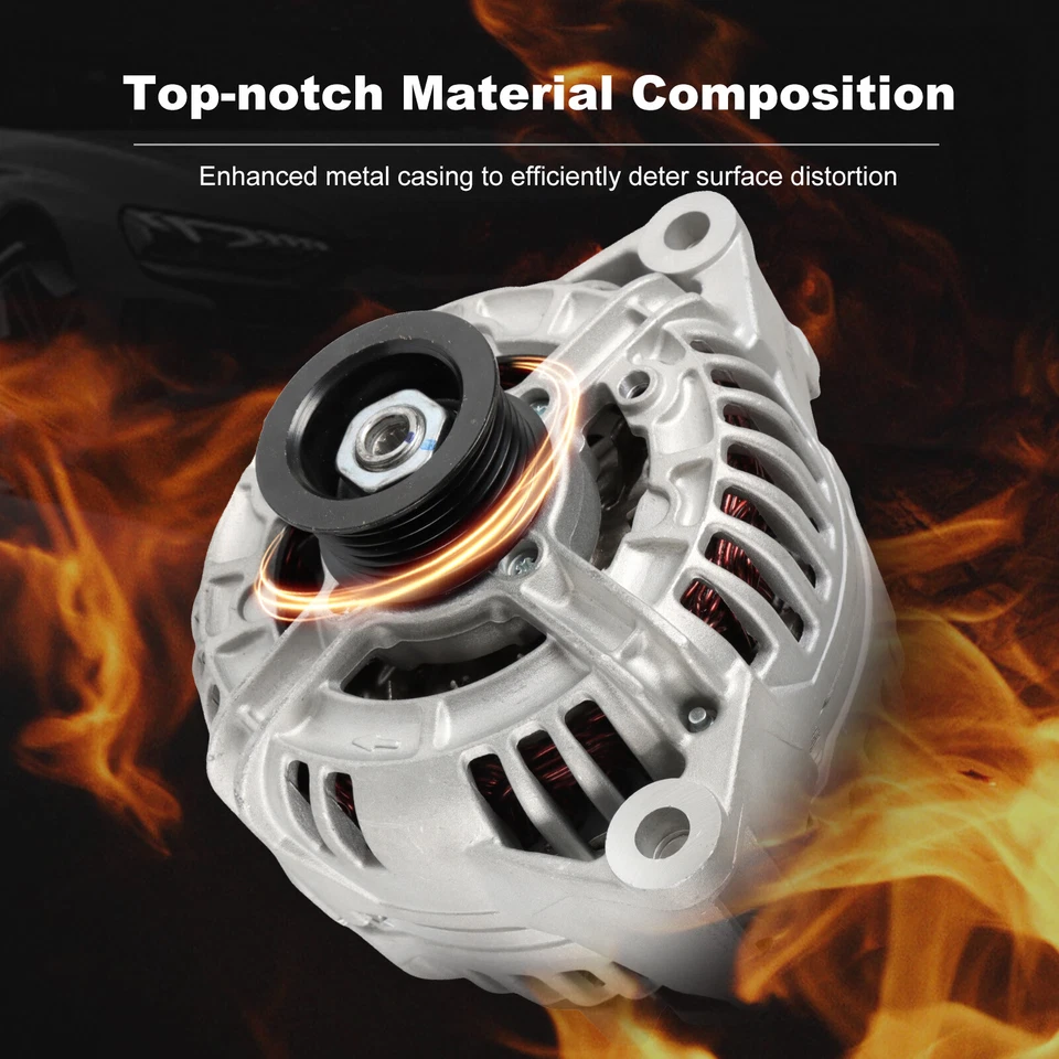 1X Alternador 13953 para Mercedes-Benz CL500 CLK430 E320 2002 2003 2004 2005 2006 Foto 2 de 4