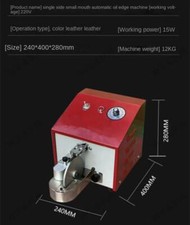 New Unilateral Oil Edge Machine Semi-automatic Leather Goods Leather Machine