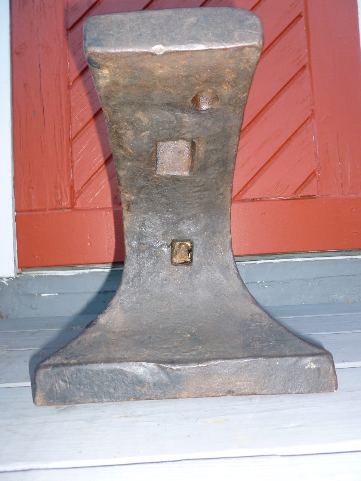 Antique Stone Pedal Grinding Wheel and huge PETER WRIGHT 254 lb
