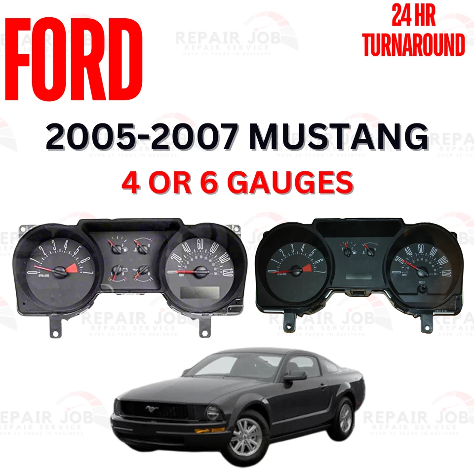 03-07 GM Chevy Sierra Silverado Tahoe Speedo Gauge Cluster FULL REPAIR SERVICE . - Image 2 of 4