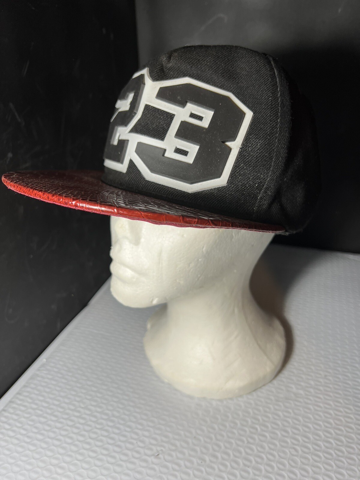 Cap Black Snapback Adjustable Baseball Hat Cap 23… - image 1