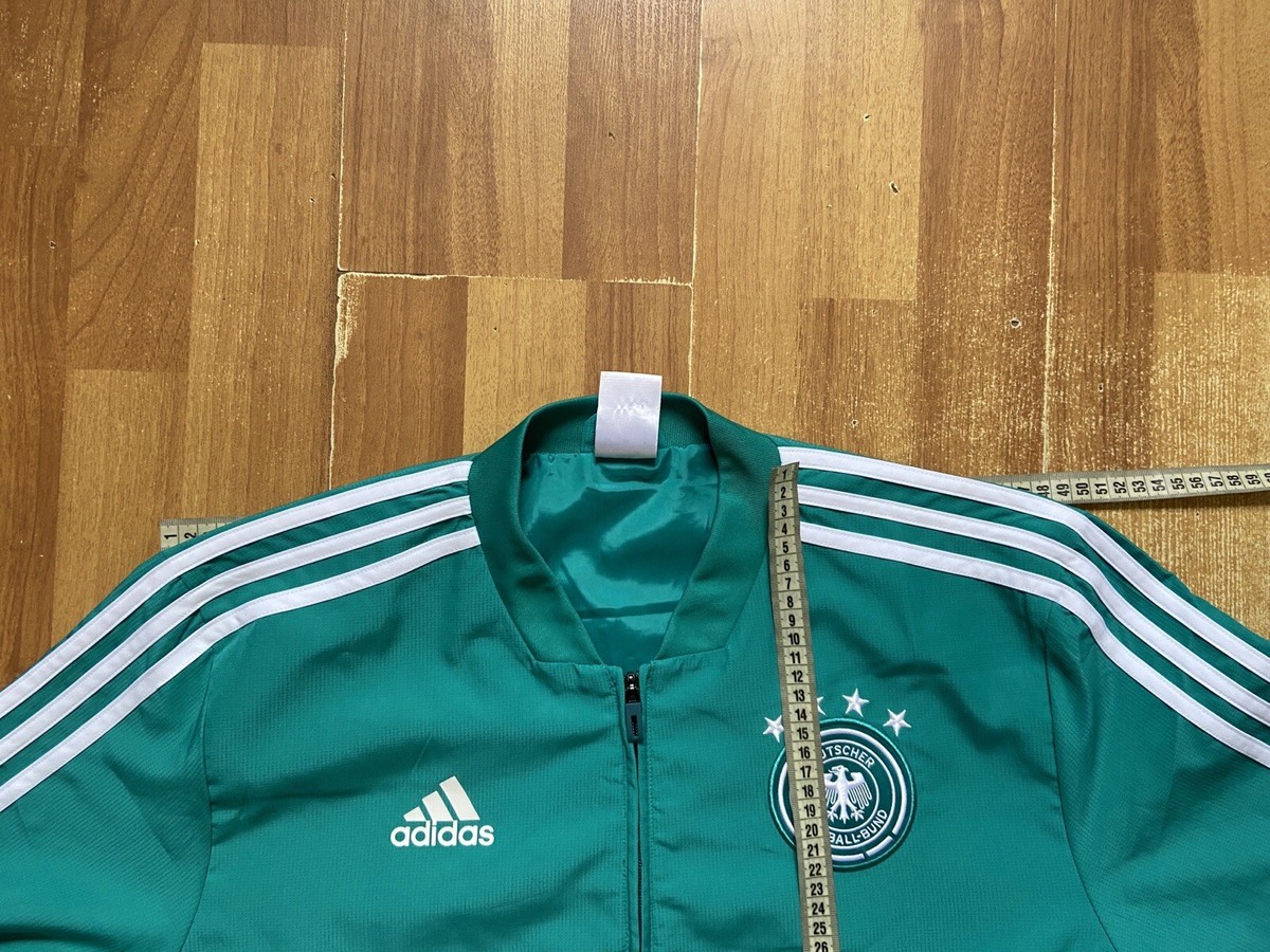 GERMANY DEUTSCHLAND 2018 2019 AWAY PRE MATCH TRACK JACKET ADIDAS