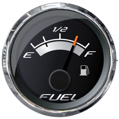 FARIA PLATINUM 2''FUEL LEVEL GAUGE (E-1/2-F)