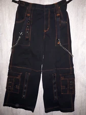Vision Street Wear Men's Rave Bondage Pants Size 38 (36" Waist)