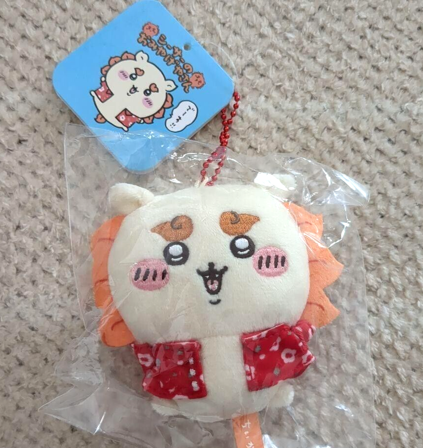 Chiikawa Shisa's Souvenir shop Mascot Plush doll Okinawa JAPAN new