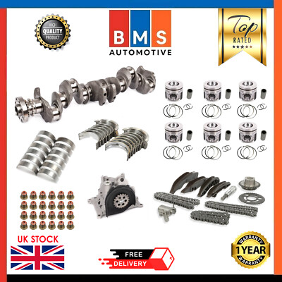 BMW N57D30 Crankshaft Forged With Rebuild Kit 3.0 Diesel 3 5 7 Series X3 X4