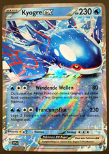 Kyogre EX Pokémon Karte SVP178 Scarlet & Violet Black Star Promo Deutsch NM Neu!